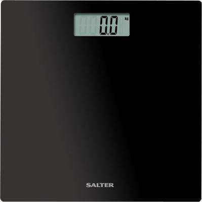 Salter Ultra Slim Glass Electronic Personal Scale (Black)