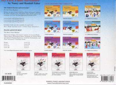 My First Piano Adventure: For The Young Beginner - Lesson Book B: Steps On The Staff (Paperback)