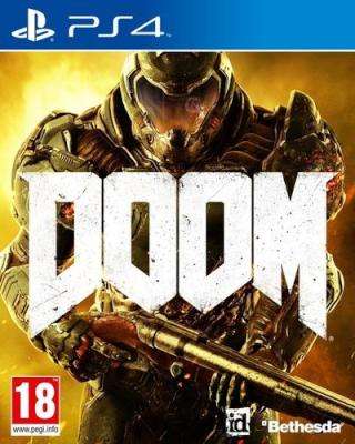 DOOM (PlayStation 4, Blu-ray disc)