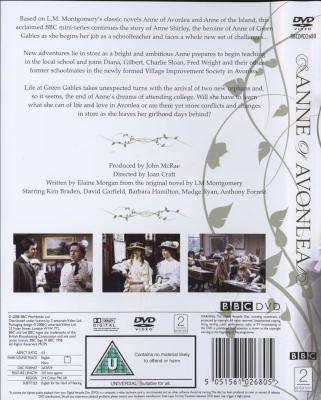Anne Of Avonlea (DVD)