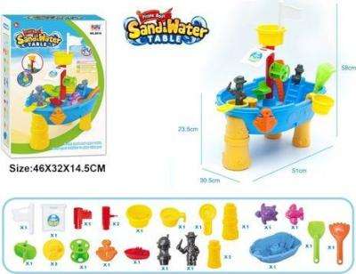Sand & Water Pirate Boat 22 Piece