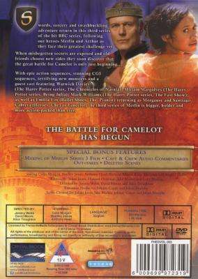 The Adventures Of Merlin - Season 3 (DVD, Boxed set)