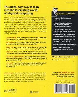 Arduino for Dummies (Paperback)