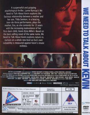 We Need To Talk About Kevin (DVD)