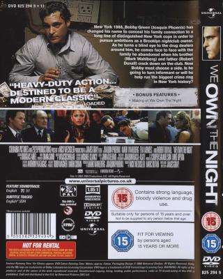 We Own The Night (DVD)