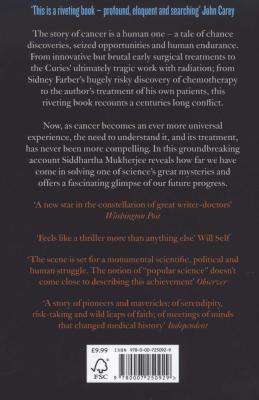 The Emperor Of All Maladies - A Biography Of Cancer (Paperback)