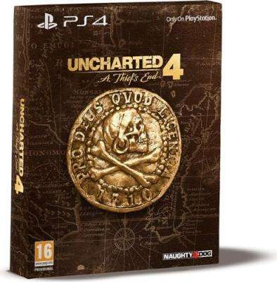 Uncharted 4: A Thief's End - Special Edition (PlayStation 4, Blu-ray disc)