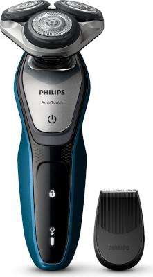 Philips Series 5000 Aqua Touch Electric Shaver with Smart Click Trimmer S5420/06