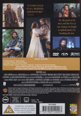 Robin Hood: Prince Of Thieves (DVD)