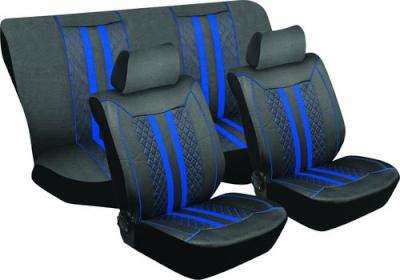Stingray La Cross Car Seat Cover Set (8 Piece) (Blue)