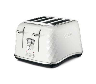 Delonghi Brillante Diamond Toaster (4 Slice) (White)