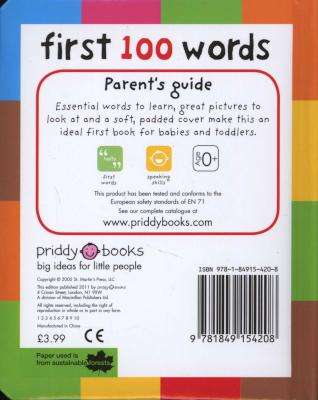 First 100 Words (Board book)