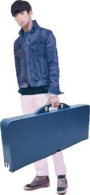 Eco Folding Picnic Table (Blue)