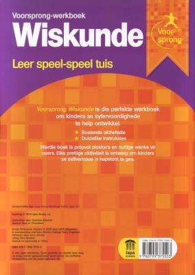 Voorsprong-Werkboek Wiskunde, 7 - 8 jaar - Leer Speel-Speel Tuis (Afrikaans, Staple bound)