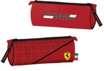 Ferrari Round Pencil Case (Red)
