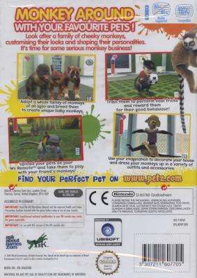 Petz Monkey Madness (Nintendo Wii, Game)