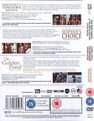 On Golden Pond/Fried Green Tomatoes/Sophie's Choice (DVD)