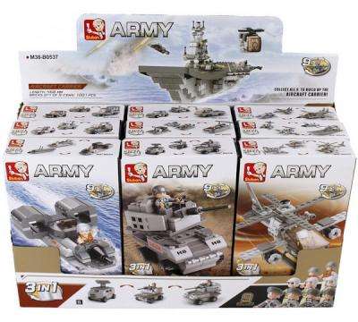 Sluban Army 3-in-1 Boxset (Supplied Design May Vary)