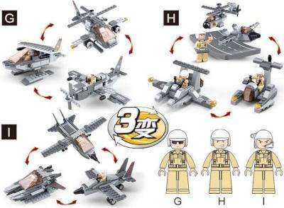 Sluban Army 3-in-1 Boxset (Supplied Design May Vary)