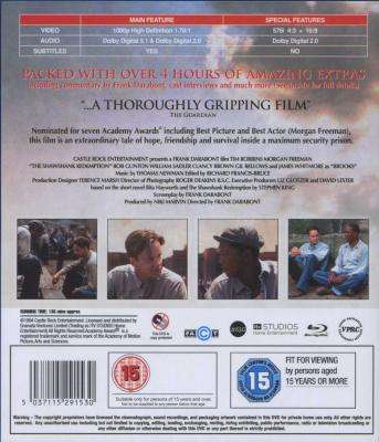 The Shawshank Redemption (Blu-ray disc)