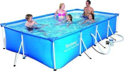 Bestway Jnr Frame Pool Set (4m X 2.11m X 81cm) - Includes Pump