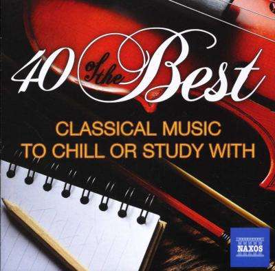 40 Of The Best: Classical Music To Chill Or Study With (CD)