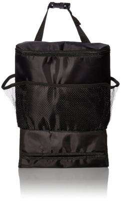 Car Back Seat Organizer with Drinks Cooler (Black)