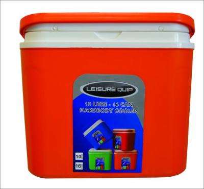 Leisure Quip Hardbody Coolerbox (10L) (Orange)