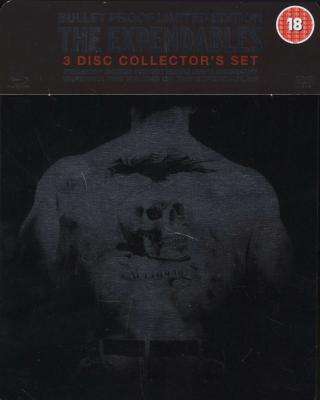 The Expendables - 3-Disc Bullet Proof Steelbook Edition (DVD, Boxed set)