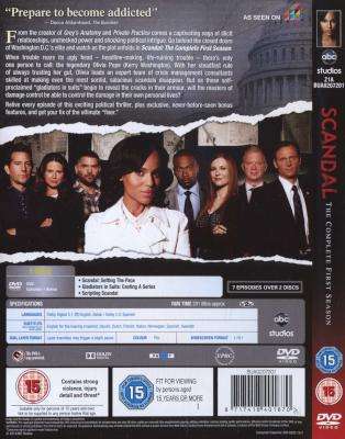 Scandal - Season 1 - (aka The Fixer) (DVD)