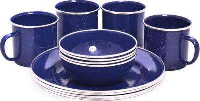 Oztrail Enamel Dinner Set (12 Piece)