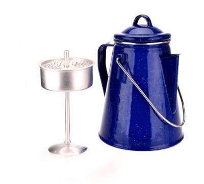 Oztrail Enamel Coffee Pot (2L) (Blue)