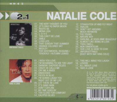 Natalie Cole 2-In-1 - Unforgettable / Take A Look (CD)