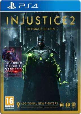 Injustice 2 - Deluxe Edition (PlayStation 4, Blu-ray disc)