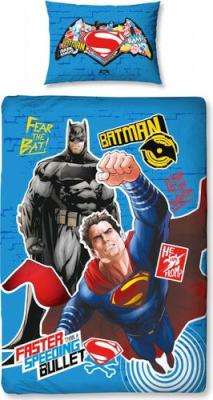 Batman vs Superman Panel Duvet Set (Single)