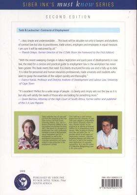 Contracts Of Employment  (Paperback, 2nd ed)