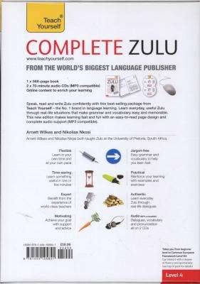 Complete Zulu Beginner to Intermediate Book and Audio Course - Learn to read, write, speak and under