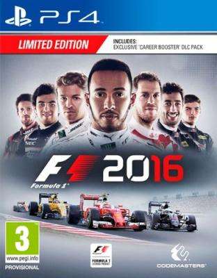 F1 2016 (PlayStation 4, Blu-ray disc)