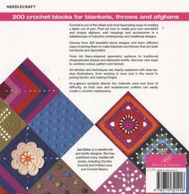 200 Crochet Blocks for Blankets, Throws and Afghans - Crochet Squares to Mix-and-Match (Paperback)