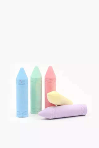 5 Pack Giant Multi Chalk