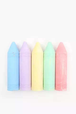 5 Pack Giant Multi Chalk