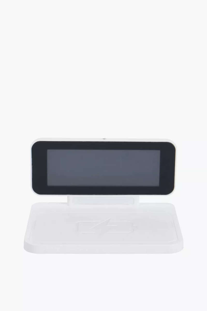 Digital Clock with Wireless Charger - 9.5 x 11 cm