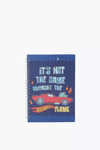A5 Hotwheels Notebook