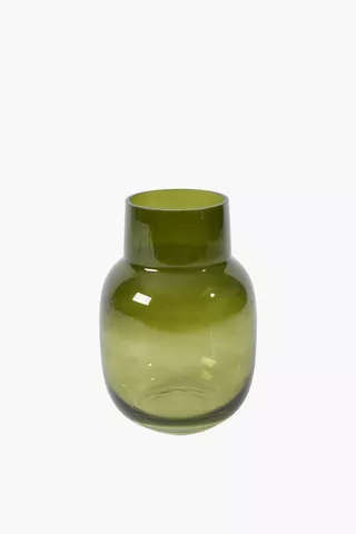 Ombre Glass Vase - 14.5 x 22.5 cm