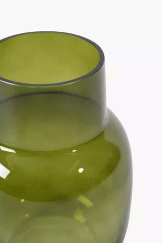 Ombre Glass Vase - 14.5 x 22.5 cm