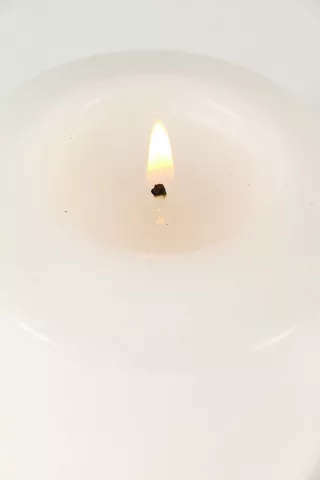 5 Unscented Pillar Candles