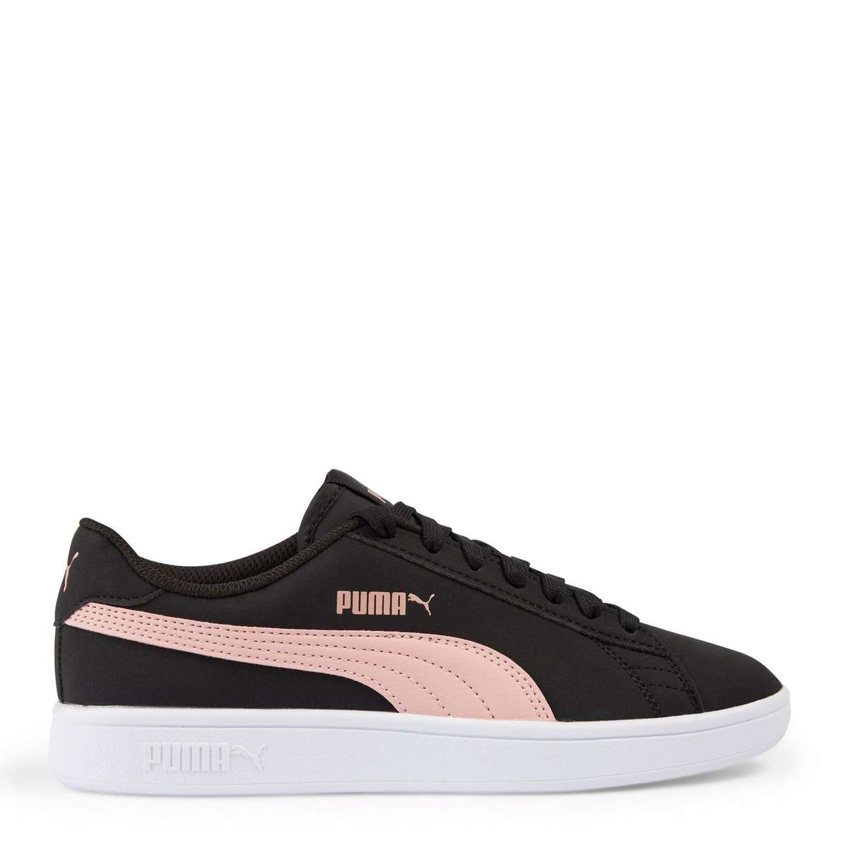 PUMA SMASH V2 BLACK PINK SNEAKERS