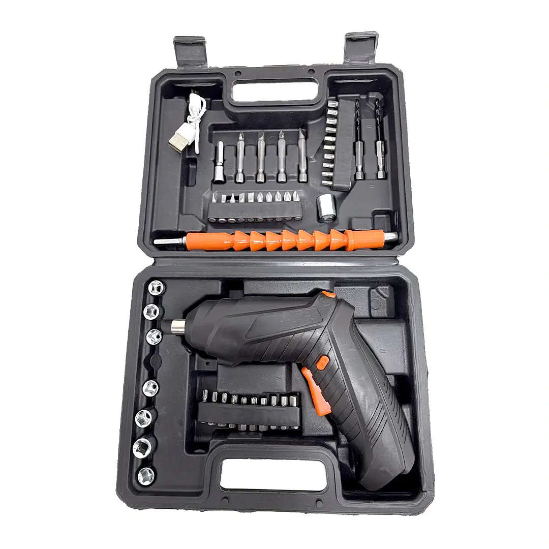 47 Pcs Electric Screwdriver Set Cordless Rechargeable 4.2V 3.2Nm Power Driver Kit With Usb Charging