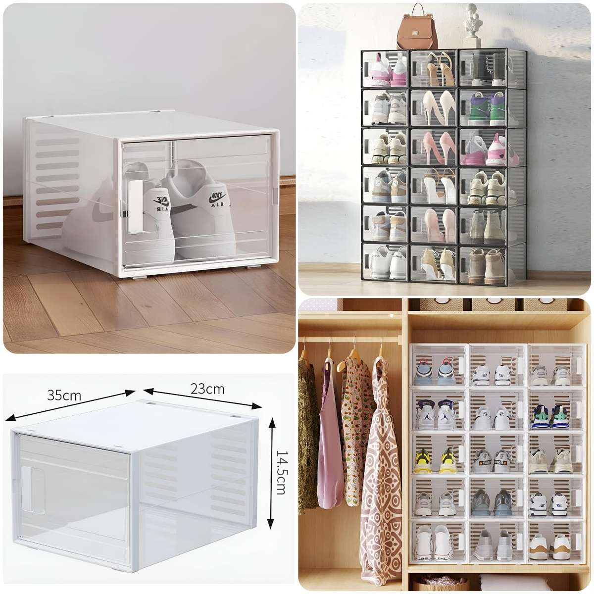 Stackable Shoe Storage Box