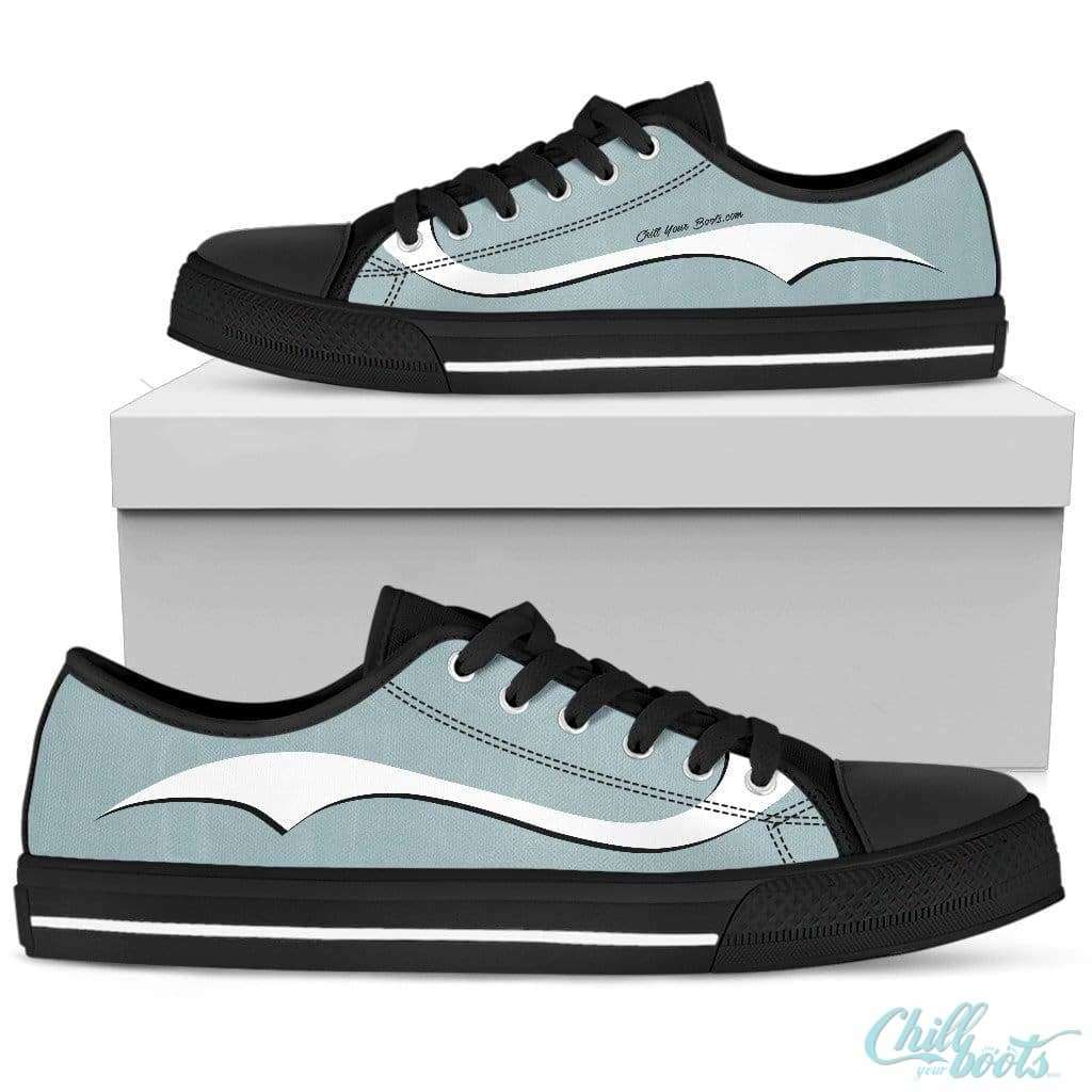 Ether Wave Low-Top Sneakers (Men) - FREE SHIPPING! - US12-EU46-UK11.5 / Black